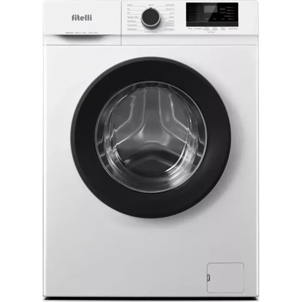 Fitelli WM8-14W01 washing machine 8kg with 1400 rpm – white Energy class A