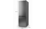 Fitelli KV253INOX1 Koel-vriescombinatie – 253L / RVS / energiezuinig en stil - Afbeelding 4