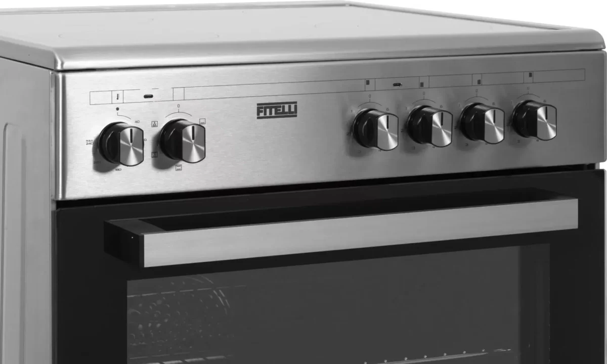 Fitelli FK6001RVS Keramisch Fornuis - Image 6