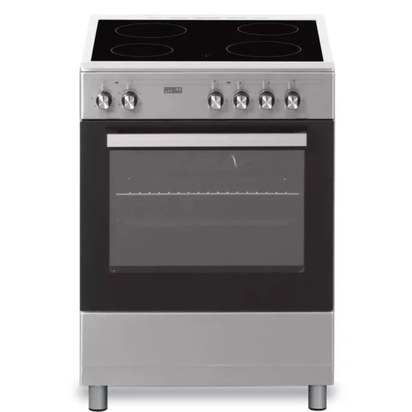 Fitelli FK6001RVS Keramisch Fornuis