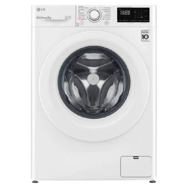 LG F14WM8LN0B Slimme Wasmachine 8 Kg met AI Direct Drive, Efficiënt, krachtig en intelligent