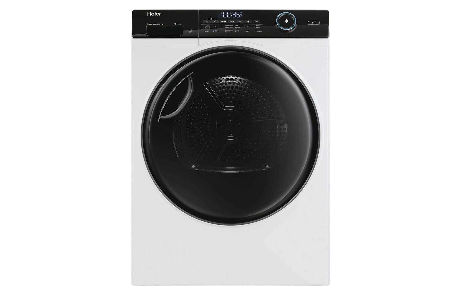 New Project (55) Haier HD90-A3959U1 Warmtepompdroger - A+++, 9 kg, I-Refresh & Stoomfunctie - Afbeelding 1