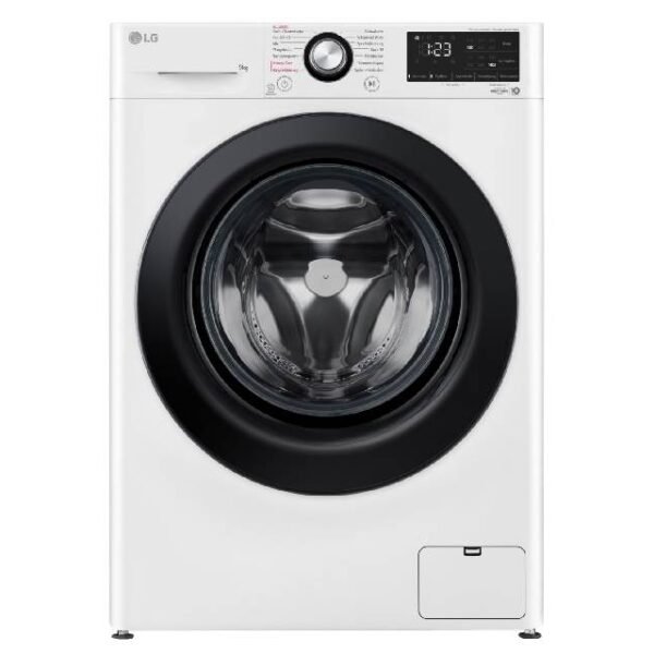 LG F4WV4095 – 9 kg wasmachine met AI DD™, Direct Drive en 1400 toeren, Energie klasse A