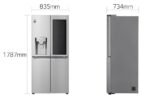 LG GMX844BSBF – Premium Multi-Door, InstaView, No Frost Koel-Vriescombinatie - Afbeelding 12