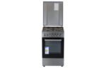 Fitelli FG5001RVS Gasfornuis met Elektrische Oven - 50 cm Breed