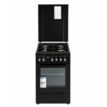 Fitelli FG5001ZW Gasfornuis met Elektrische Oven - 50 cm Breed
