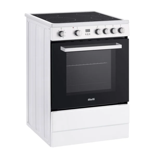 Fitelli FI6001W Inductie Fornuis – Vrijstaand | 60 cm | Wit