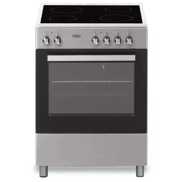Fitelli FK6001RVS Keramisch Fornuis