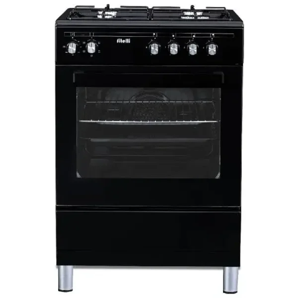 Fitelli FG6001ZW Gasfornuis 60 cm