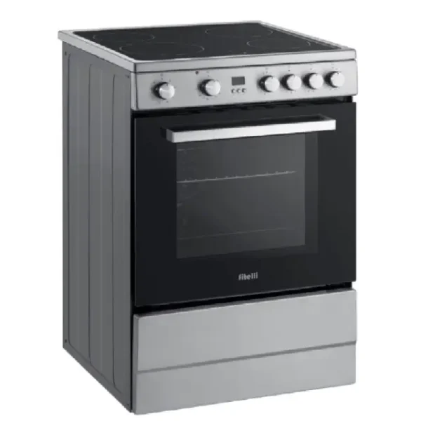 Fitelli FI6001RVS Inductie Fornuis 60 cm RVS