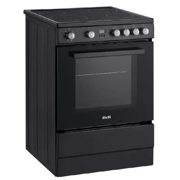 Fitelli FI6001ZW Inductie Fornuis 60 cm Zwarte