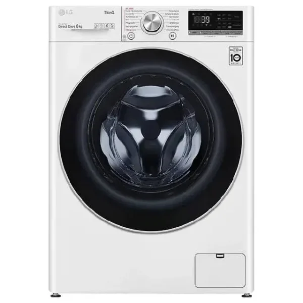 LG F4WV708P1E – Slimme 8 kg wasmachine met AI Direct Drive & Steam™