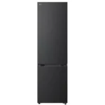 LG GBBS322CEV koel-vriescombinatie – 375 l - No Frost - Energieklasse C - Essence Black Steel