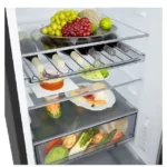 LG GBBS322CEV koel-vriescombinatie – 375 l - No Frost - Energieklasse C - Essence Black Steel - Afbeelding 4
